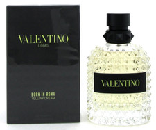 Valentino Uomo Born In Roma Yellow Dream 3.4 oz. EDT Spray for Men in Sealed Box