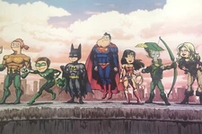 American Dad Animated TV Series RARE Lithograph Artist Signed/Numbered 7 Of 10