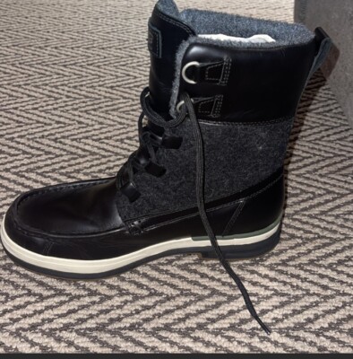 MENS WATERPROOF UGG ORY BOOTS/BLACK/RATED -20 DEGREES 