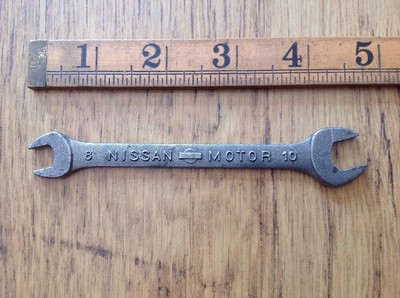 vintage Nissan Motor 8 X 10mm Metric Classic Car Tool Kit Spanner. | eBay