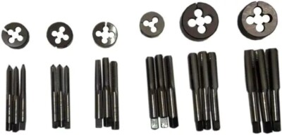 New BSF TAP DIE SET 3/16'' - 1/2'' HARD TO FIND 24 PCS SET - BRITISH STANDARD FINE