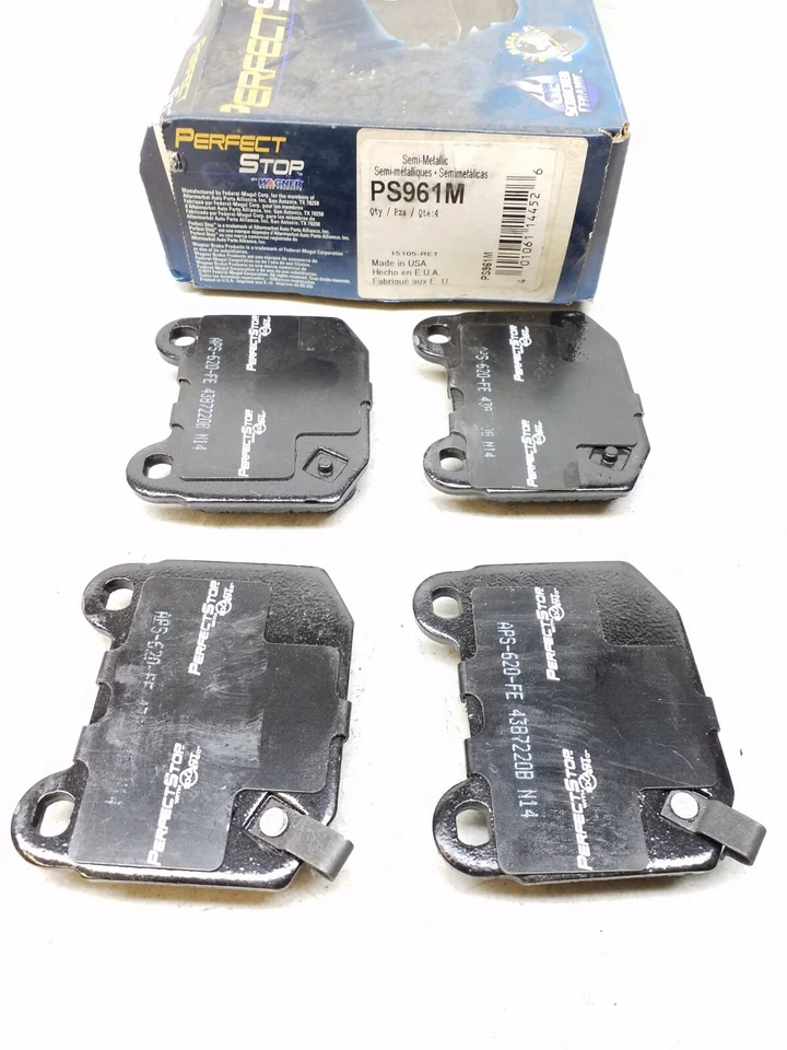 Полуметаллические дисковые тормозные колодки PS961M Perfect Stop сделано в США  - Изображение 3 из 3