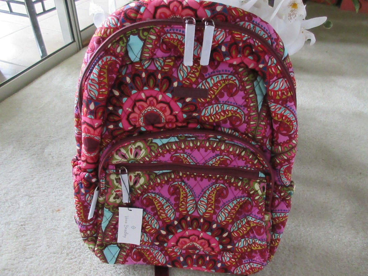 VERA BRADLEY NWT Resort Medallion Large Backpack s-l1200.jpg main image 3