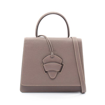 Loewe 2WAY Shoulder Bag Beige Leather #RCB8853