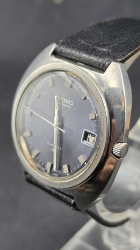 1971 Seiko 7005-7099 Automatic Watch - Complete Boxed Kit - Baby UFO - RUNS - Picture 2 of 13