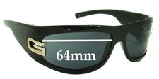 SFx Replacement Sunglass Lenses fits Gucci GG1518/S - 64mm Wide