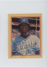 1984 Fleer Star Stickers Album Stickers Pascual Perez #59 2k3
