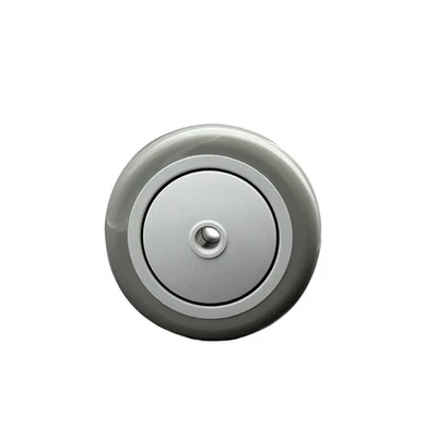 SERVICE CASTER SCC - 4" Gray Poly on Polyolefin Wheel Only - 3/8" Bore - 350 lbs Capacity