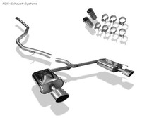  Duplex Racing-Komplettanlage Opel Insignia A Sports Tourer je 140x90mm