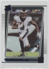 2021 Panini Clearly Donruss Rated Rookie Blue 5/99 DeVonta Smith #62 0z2r