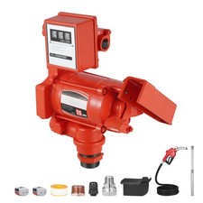 Uimoso 110V Electric Fuel Transfer Pump with Meter and Nozzle, 20 GPM Capacity