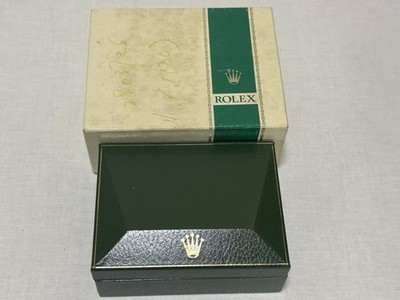 VINTAGE ORIGINAL ROLEX 5500 AIR-KING UHRENBOX GEHÄUSE 10.00.1 GRÜN 251124001YA