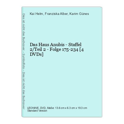 Das Haus Anubis - Staffel 2/Teil 2 - Folge 175-234 [4 DVDs] Helm, Kai, Franziska