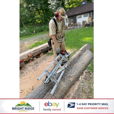 Heavy-Duty Chainsaw Planking Mill, Lightweight Design for Easy Transport and Use
