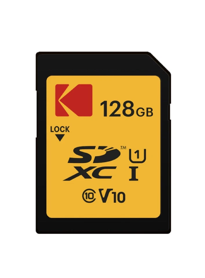 Kodak 128GB SD Class 10 UHS I U1 V10 Full HD Memory Card with Up to 25MBs Speed - Image 2 of 2