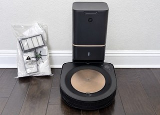 iRobot Robotic Vacuum w/ Self Emptying Base Cordless Bagged s9