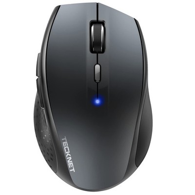TECKNET Bluetooth Mouse, 4800 DPI Wireless Mouse, 2-Year Battery 6 Adjustable DP
