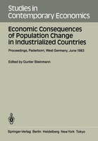Economic Consequences Of Population Change In Industrialized Countries G. Steinm