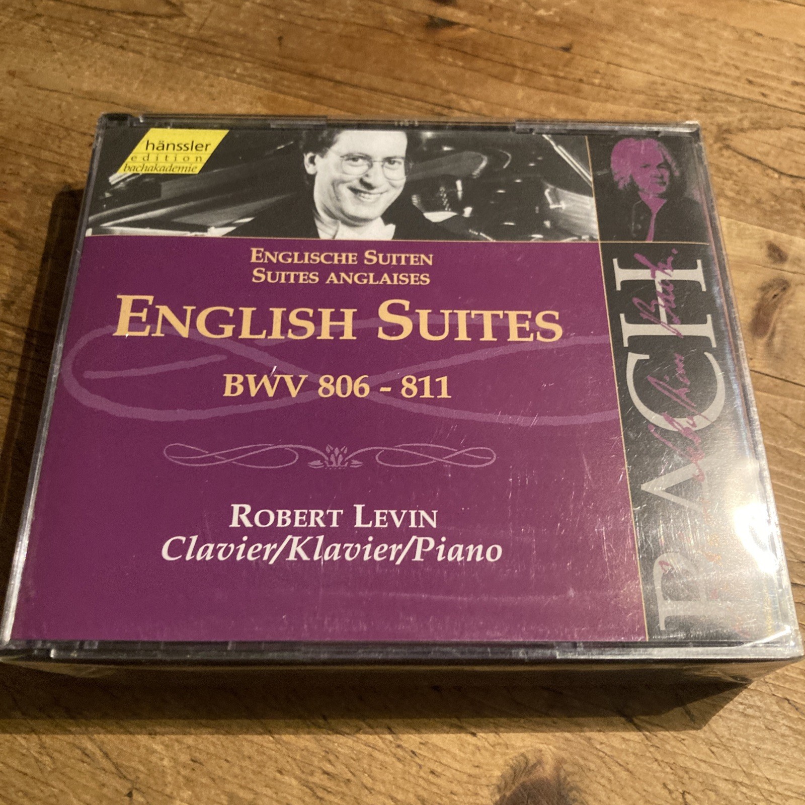 Robert Levin - Edition Bachakademie Vol. 113 (Englische Suiten BWV 806-811)10426