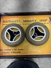 PAIR Permobil FLAT-FREE Drive Wheels Tires 3.00-8 for Power Chairs F3 F5 M3 M5