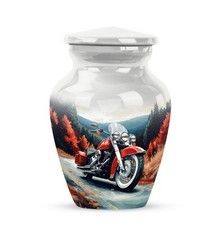 Motorcycle Urn 3 Inch Ashes Urns Memorial Cremation Male Funeral Burial