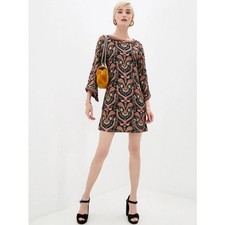 Alice + Olivia Eleonora Floral Paisley Dress