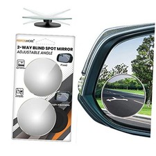 2 Pack of Blind Spot Car Mirrors, 2 Inch Round Adjustable HD Adjustable/Fixed