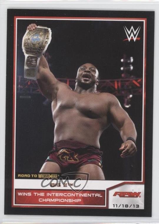 2014 Topps WWE Road to Wrestlemania Bronze Big E #55 5c5