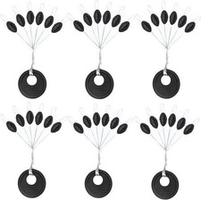 720pcs Fishing Rubber Bobber Stoppers, 6 in 1...