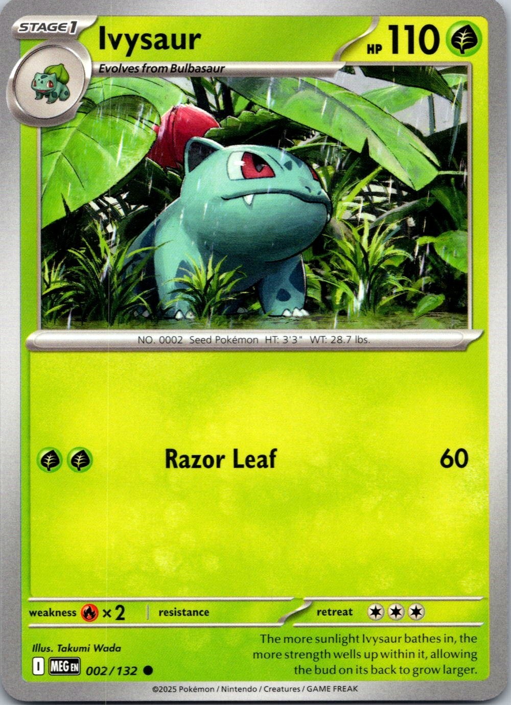 Ivysaur - 002/132 - Mega Evolution - Regular