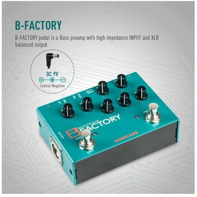 Bass Pedal with Analog Preamp & Overdrive Effects^-