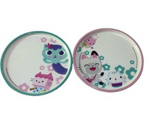 Zak Designs Gabby&rsquo;s Dollhouse Melamine 8&rdquo; Plates Set of 2 DreamWorks