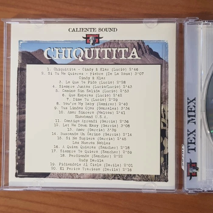 CALIENTE SOUND Chiquitita - 20 Tex Mex Songs  NM/EX(CD) - Bild 2 von 4