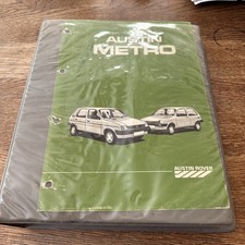 Austin Rover Metro main dealer workshop manual 1986 Automobilia AKM 4694