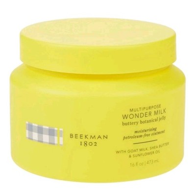BEEKMAN 1802 MULTIPURPOSE WONDER MILK Buttery Botanical Jelly 16 fl oz SEALED
