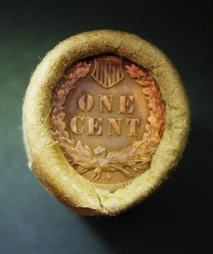 RARE KEY DATE "S" MINT INDIAN HEAD PENNY AND AN UNC. VDB WHEAT PENNY ENDS R-350