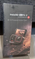 Insta360 - ACE PRO 2 Waterproof Action Camera with Dual Battery - Black - NEW