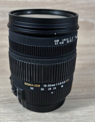 CANON Sigma Zoom 18-50mm f/1:2,8-4,5 DC OS HSM Zoomobjektiv Canon