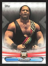 2019 Topps WWE RAW Legends of Raw Faarooq #LR-4