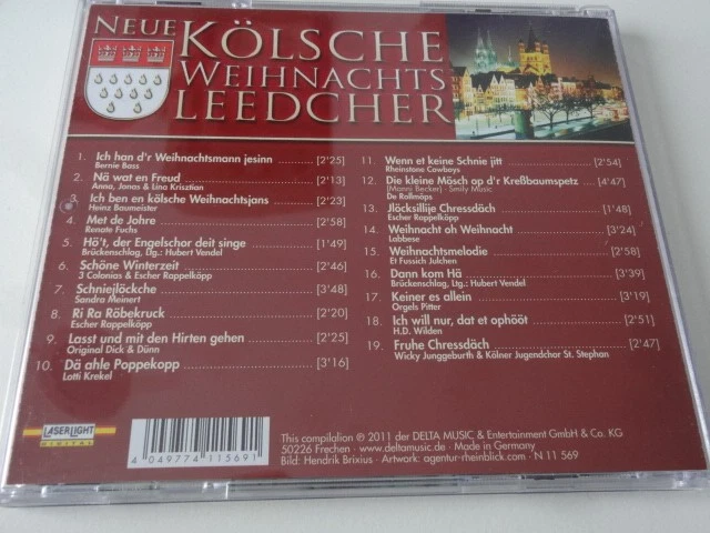 Tolle Album CD Neue Kölsche Weihnachtsleedcher Lotti Krekel, Labbese, R. Fuchs - Bild 2 von 2