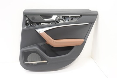 2020 - 2025 AUDI A6 REAR RIGHT SIDE DOOR TRIM PANEL OEM 4K0035399A BROWN_MN