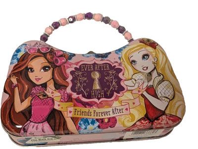 Ever After High Metal Tin Purse Friends Forever After Apple White NEW