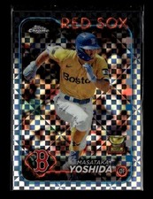 Masataka Yoshida 2024 Topps Chrome X-Fractor #63 (Rookie Cup)