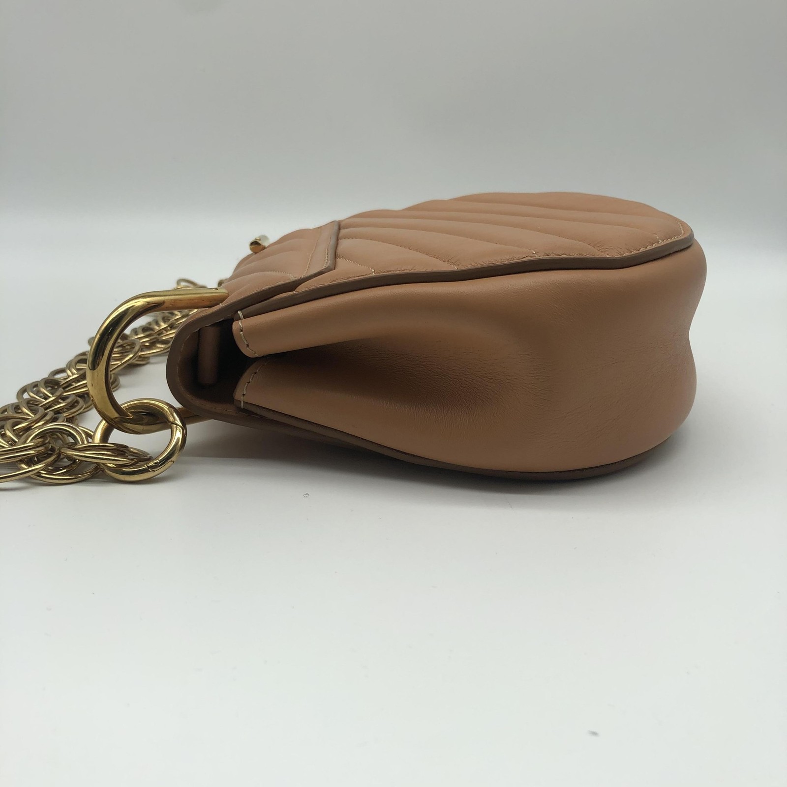 Quilted Calfskin Leather Drew Bijou Shoulder Bag - ## image 4