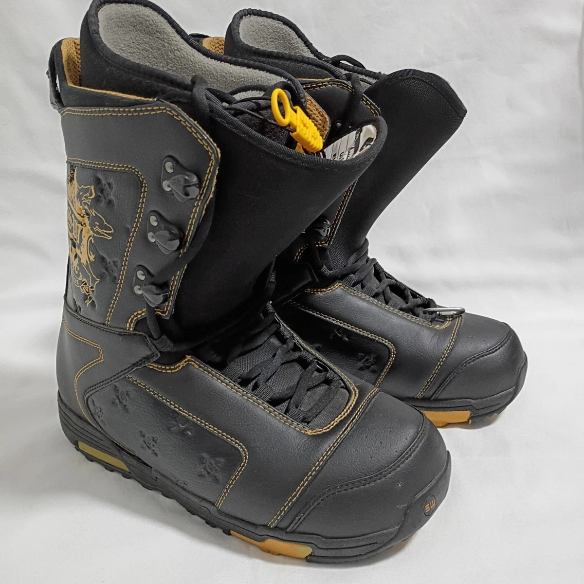 Burton Shaun White Snowboard In Snowboard Boots for sale - eBay