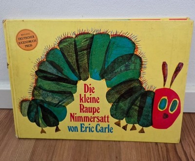 Die Kleine Raupe Nimmersatt von Eric Carle 1969 Gebundene Ausgabe Kinderbuch