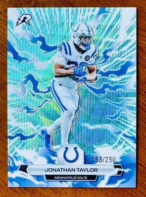 2025 Topps Resurgence #41 Jonathan Taylor /250 Aqua Surge Refractor Colts Match