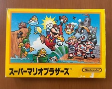 Nintendo Super Mario Bros. Famicom software with box and manual