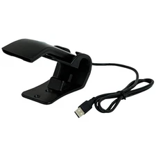 Star Micronics mPOP Handheld USB 1D Barcode Scanner with Stand - Black 