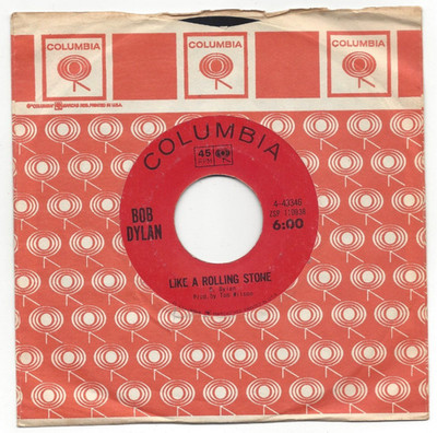 BOB DYLAN, ''LIKE A ROLLING STONE''